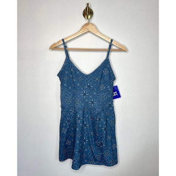 JoyLab Blue Sailor Print Active Dress - Picture 1 of 6
